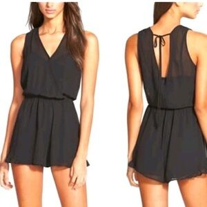 ASTR the Label Black Romper